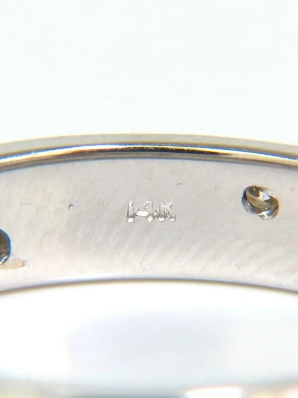 .50ct Natural Round Diamonds eternity thick band 14kt Gold Size 8.25*
